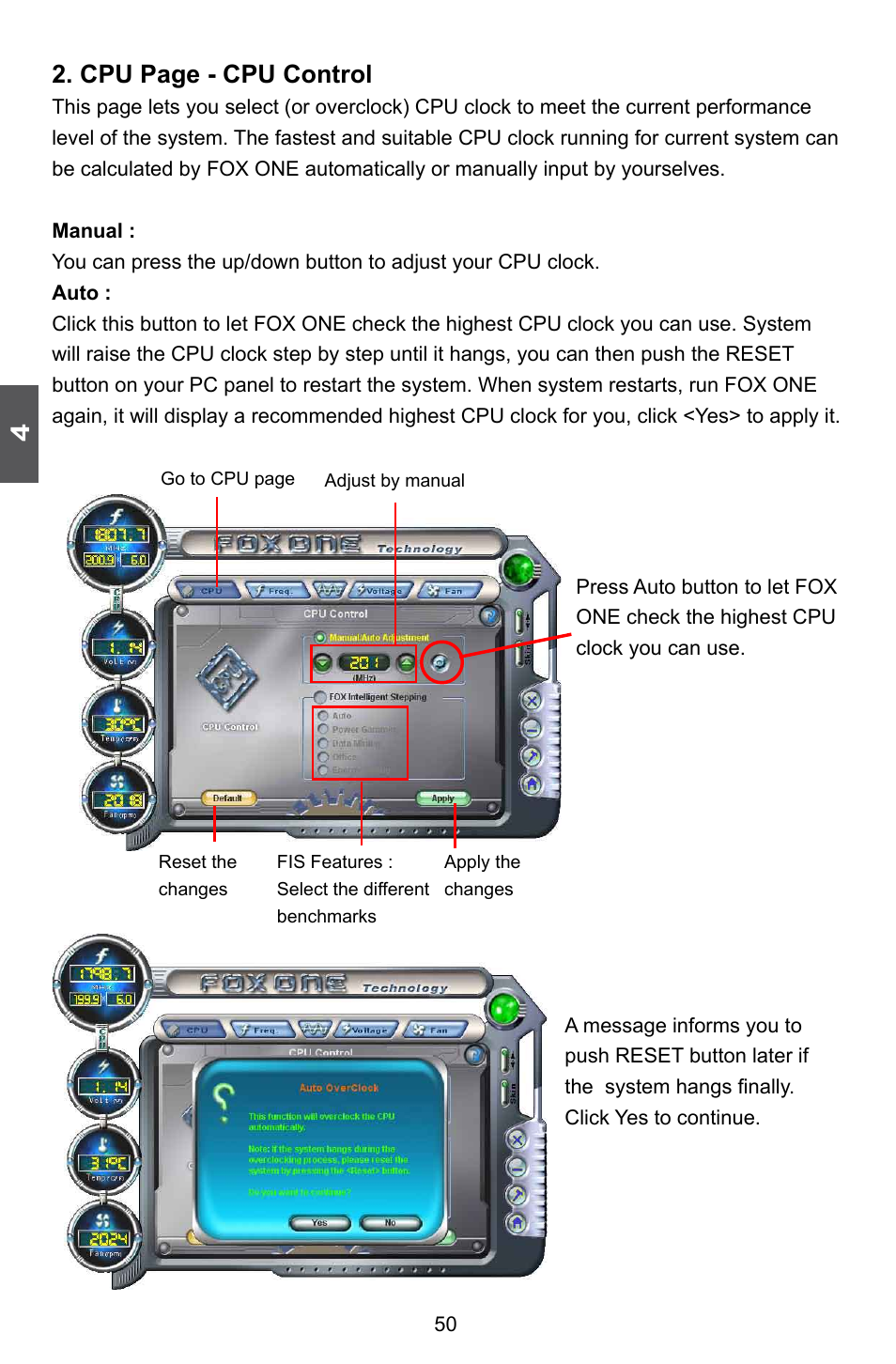 Cpu page - cpu control | Foxconn H55M-S User Manual | Page 57 / 73