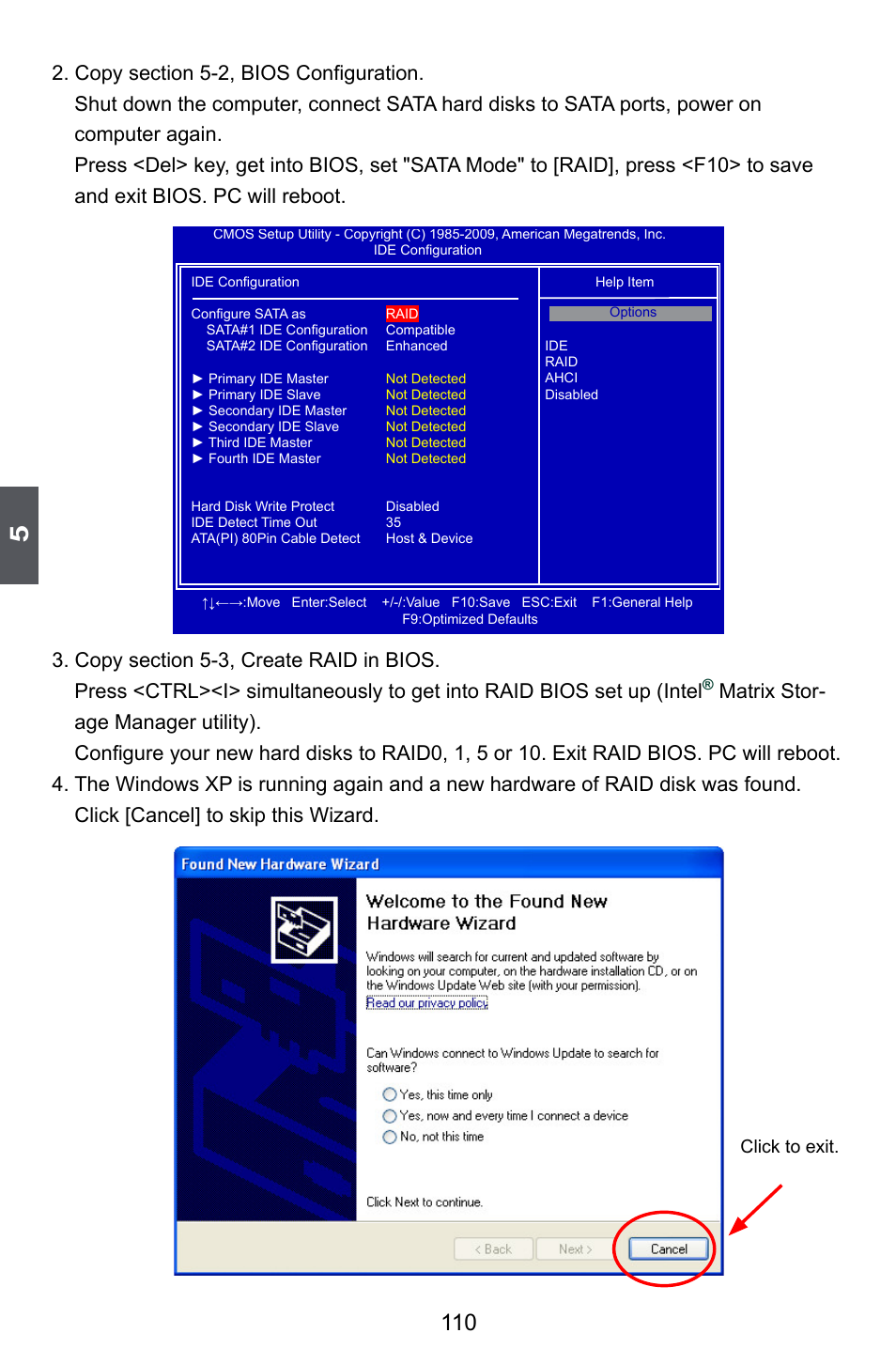 Click to exit | Foxconn Inferno Katana User Manual | Page 117 / 124