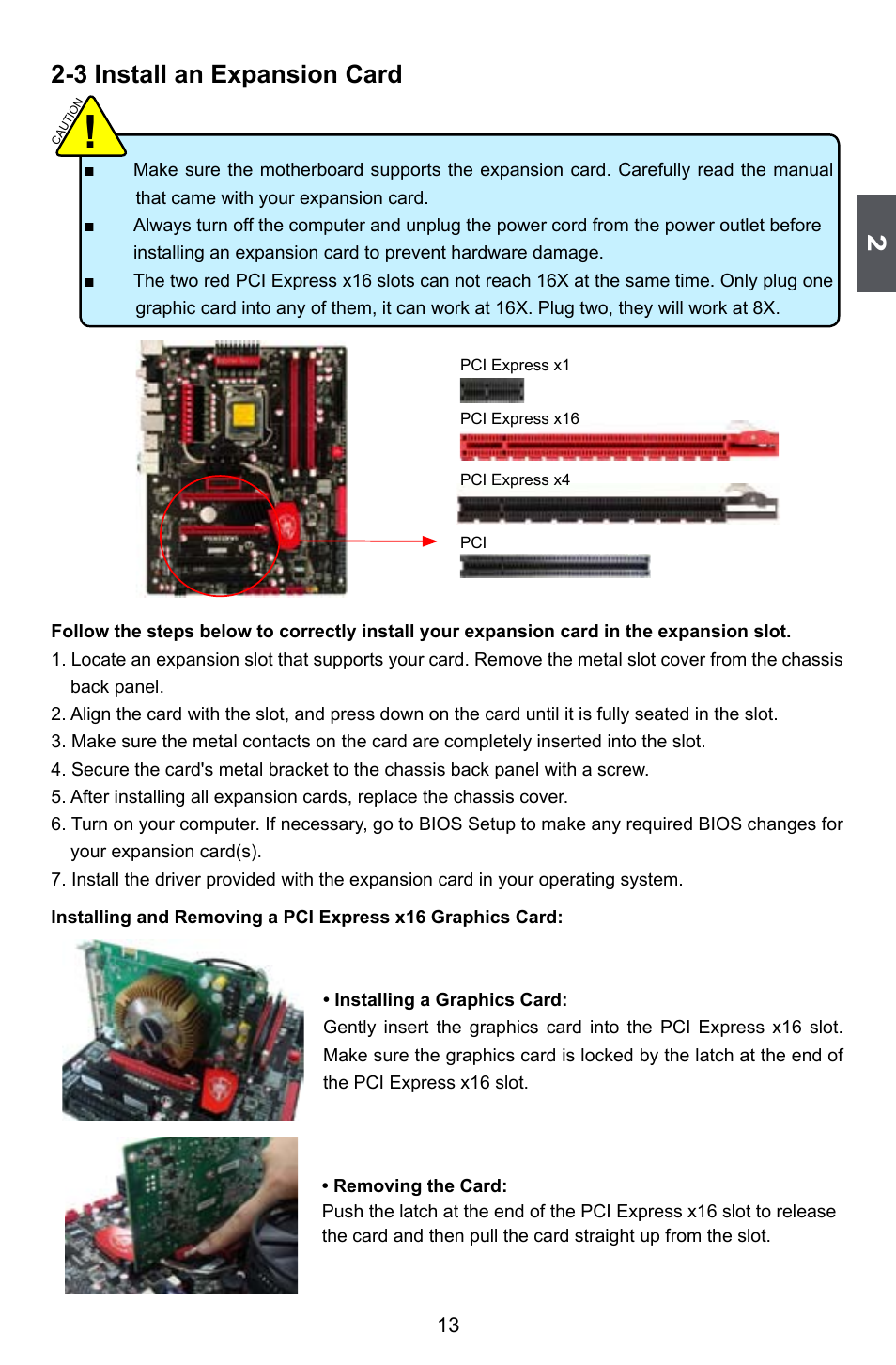 3 install an expansion card | Foxconn Inferno Katana User Manual | Page 20 / 124