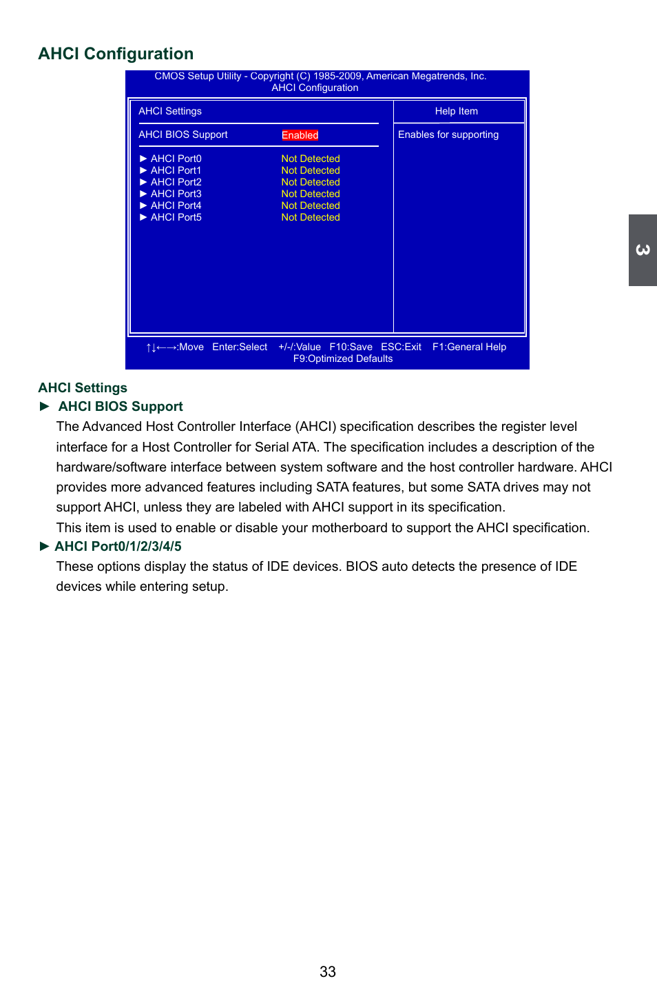 Ahci configuration | Foxconn Inferno Katana User Manual | Page 40 / 124