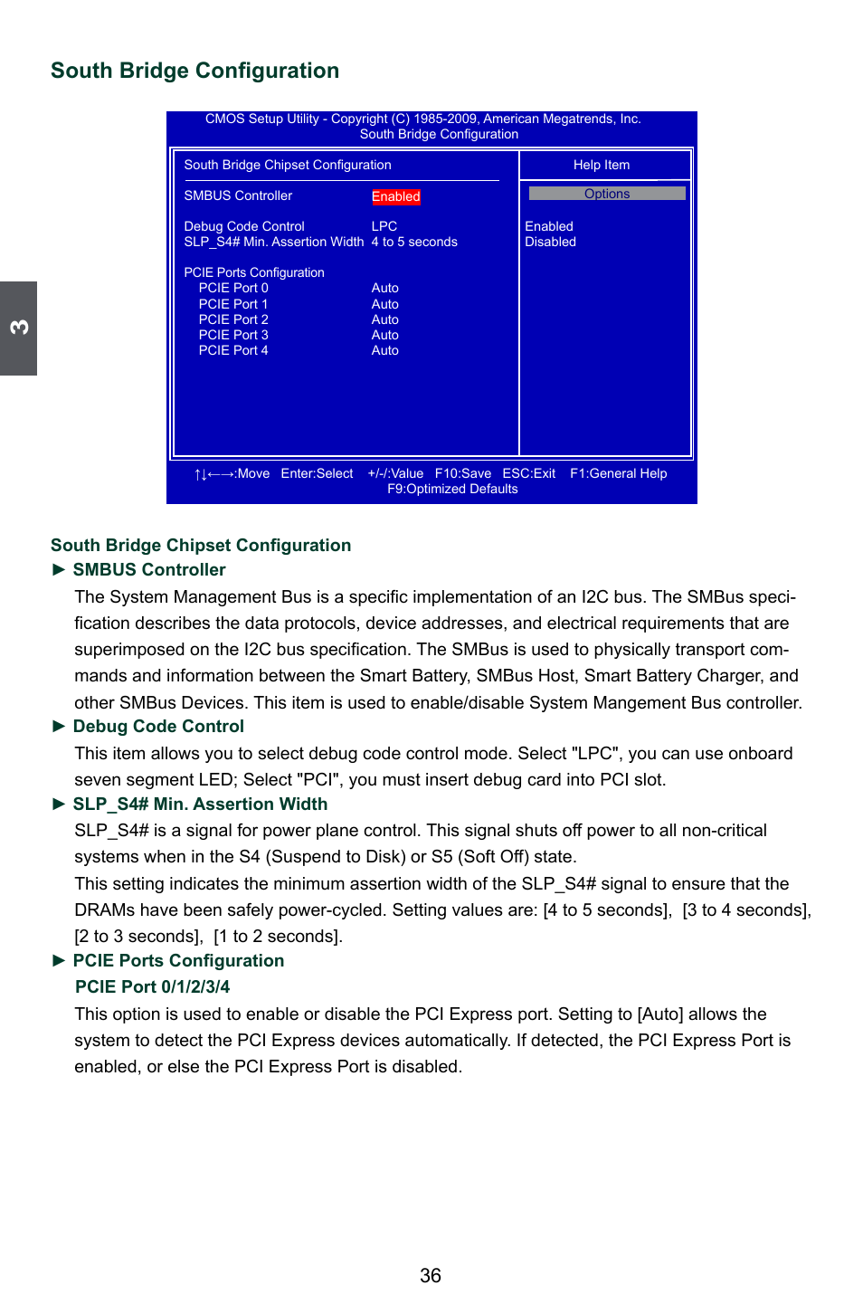 South bridge configuration | Foxconn Inferno Katana User Manual | Page 43 / 124