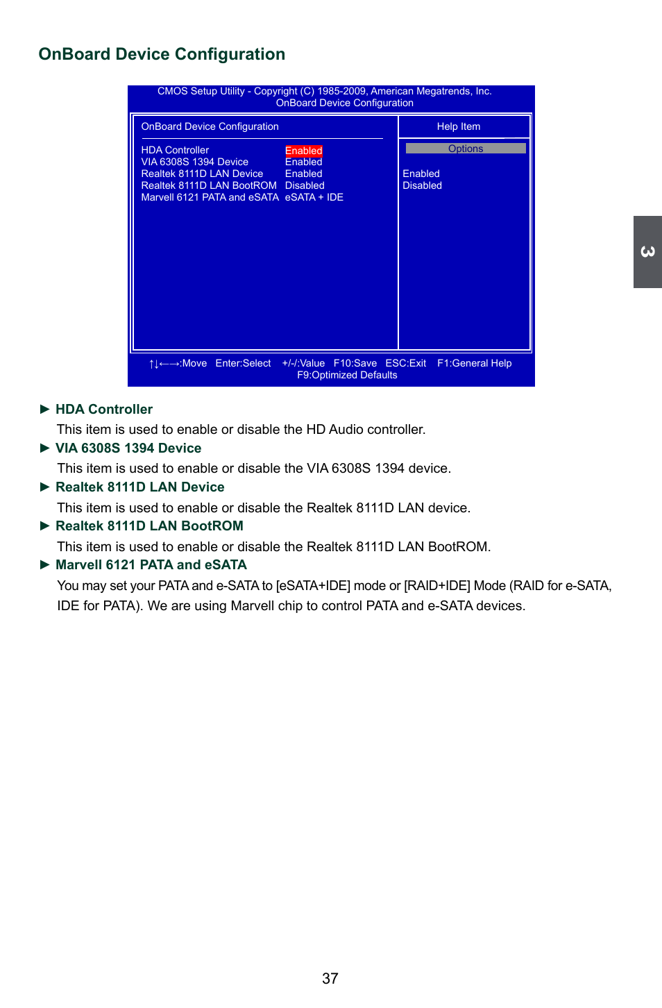 Onboard device configuration | Foxconn Inferno Katana User Manual | Page 44 / 124
