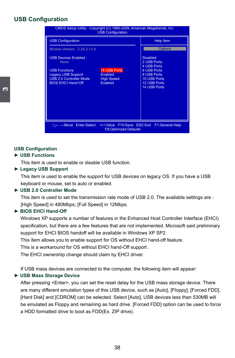 Usb configuration | Foxconn Inferno Katana User Manual | Page 45 / 124