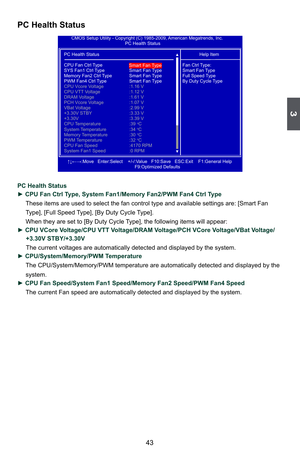 Pc health status | Foxconn Inferno Katana User Manual | Page 50 / 124