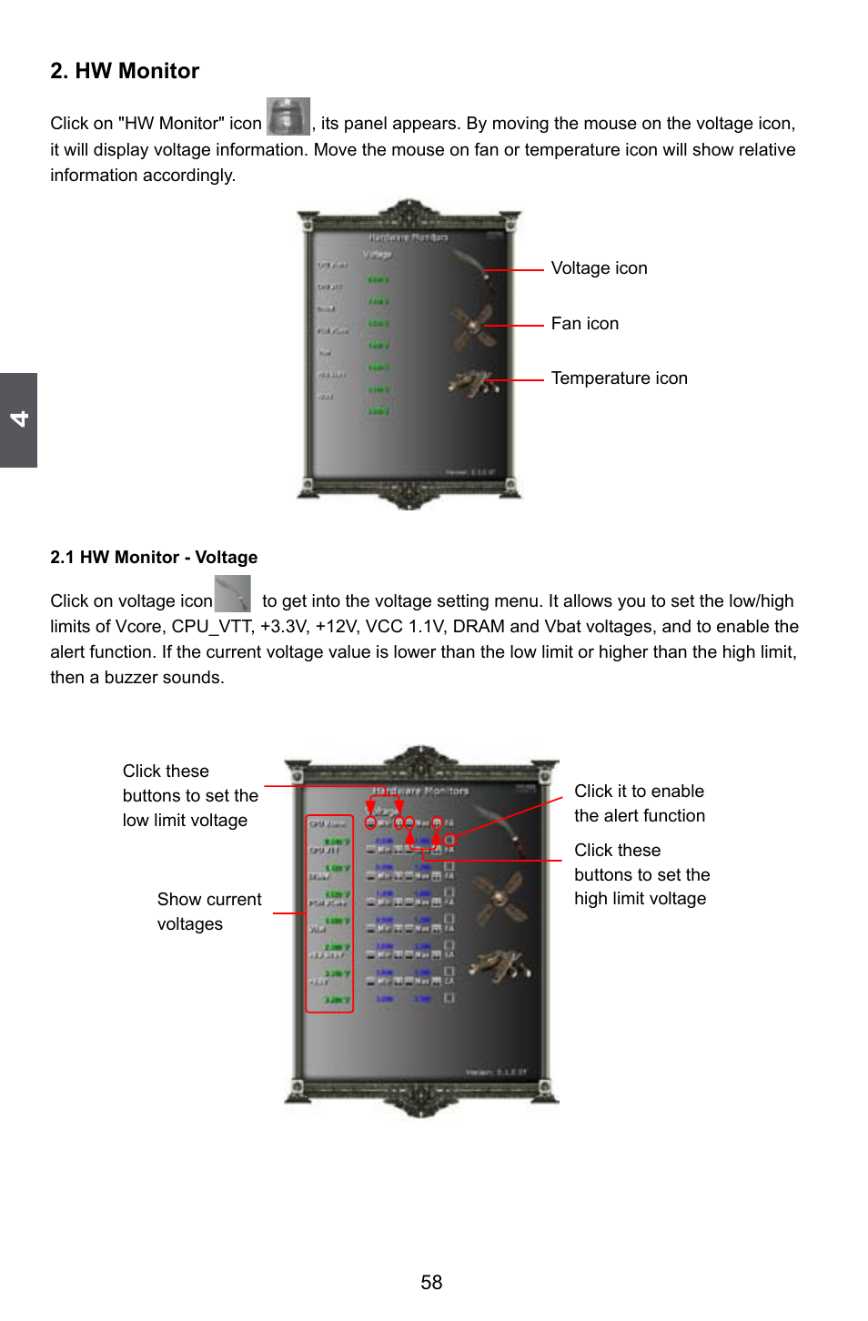 Hw monitor | Foxconn Inferno Katana User Manual | Page 65 / 124