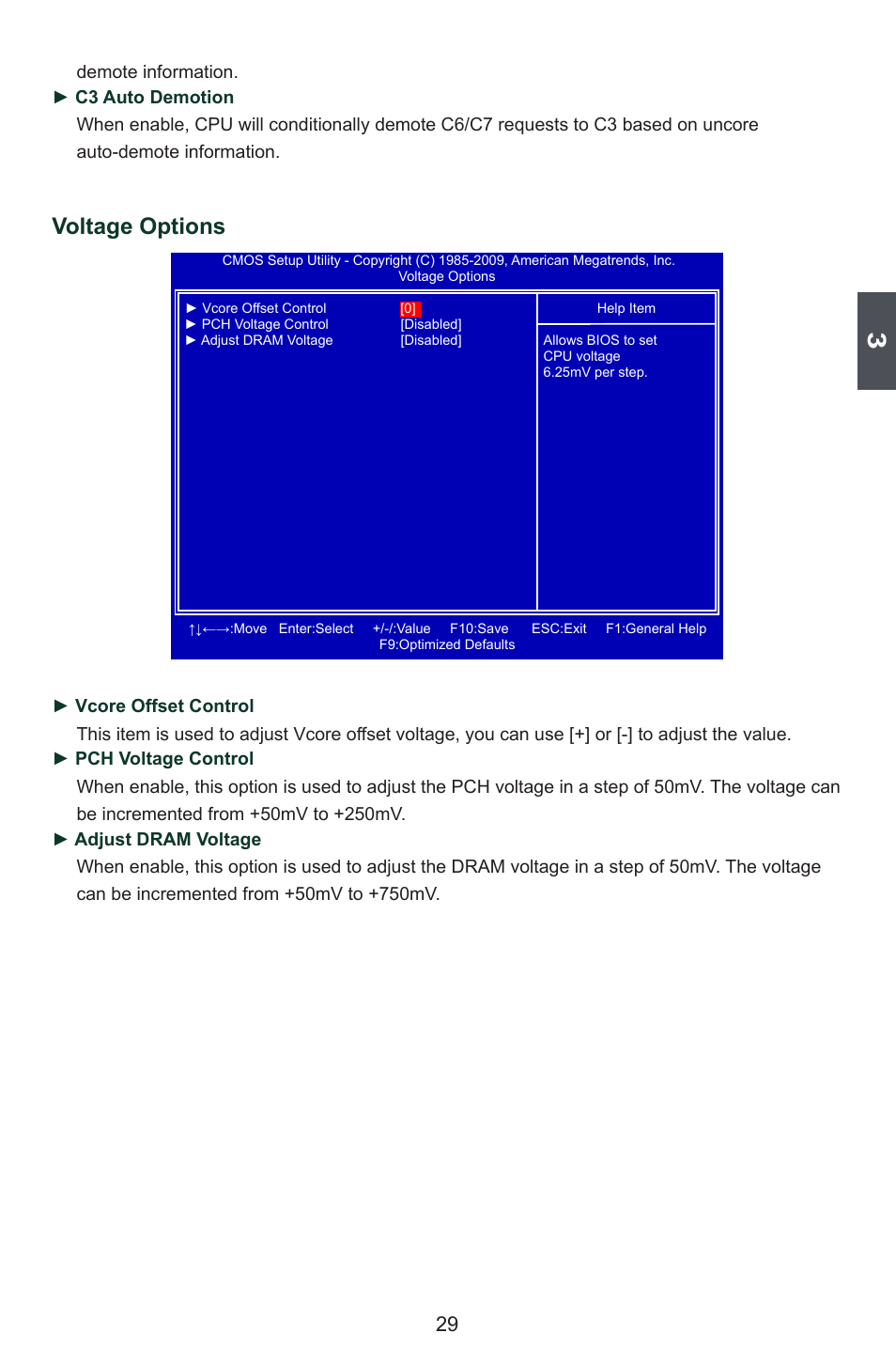 Voltage options | Foxconn P55A Series User Manual | Page 36 / 114