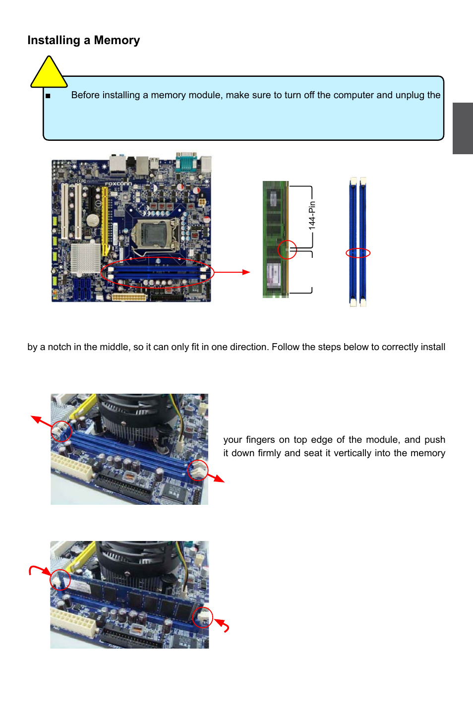 Foxconn P55MX User Manual | Page 18 / 111