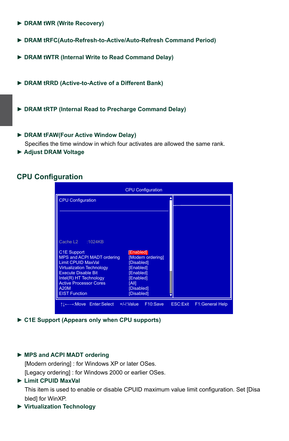 Cpu configuration | Foxconn P55MX User Manual | Page 35 / 111