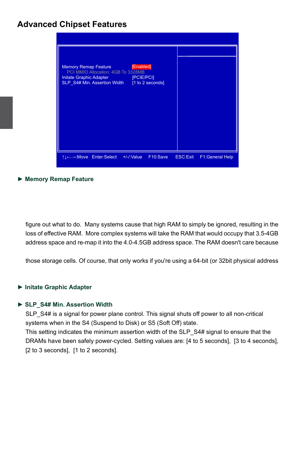 Advanced chipset features | Foxconn P55MX User Manual | Page 37 / 111