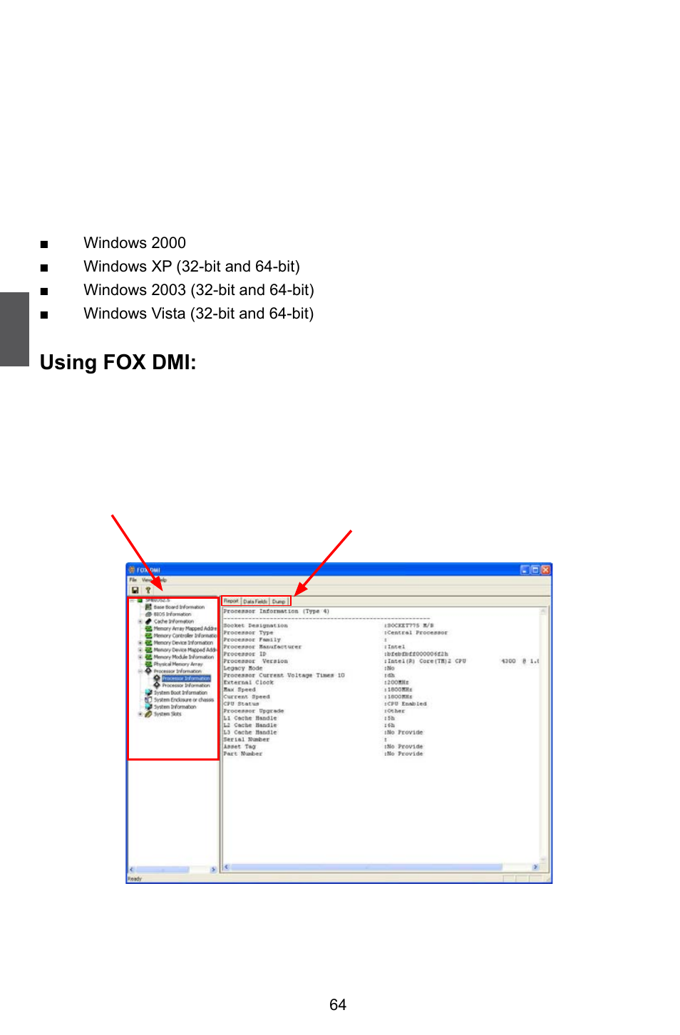 Fox dmi, Using fox dmi | Foxconn P55MX User Manual | Page 71 / 111