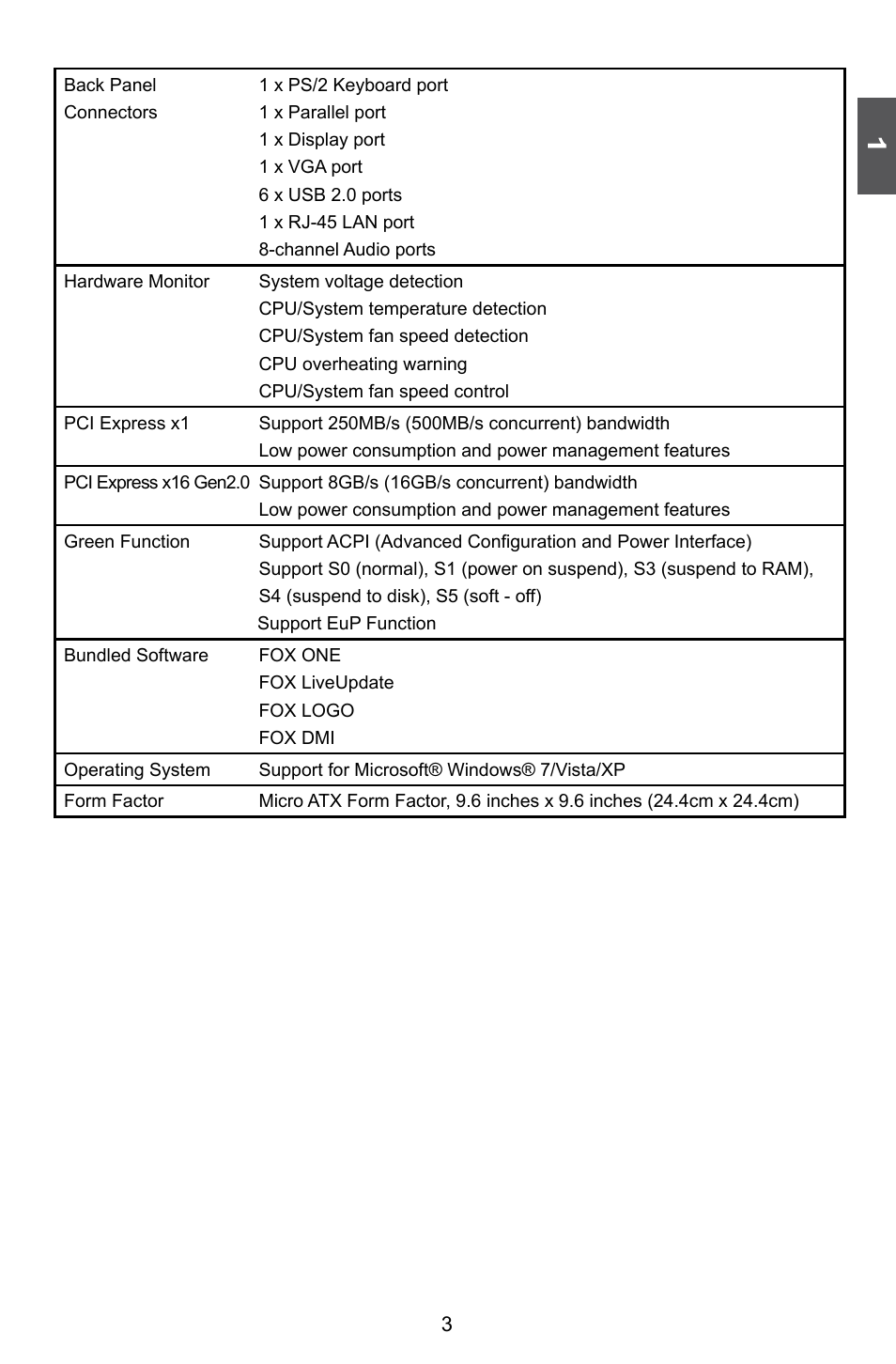 Foxconn Q57M User Manual | Page 10 / 113