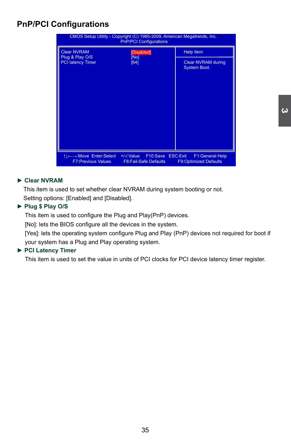 Pnp/pci configurations | Foxconn Q57M User Manual | Page 42 / 113