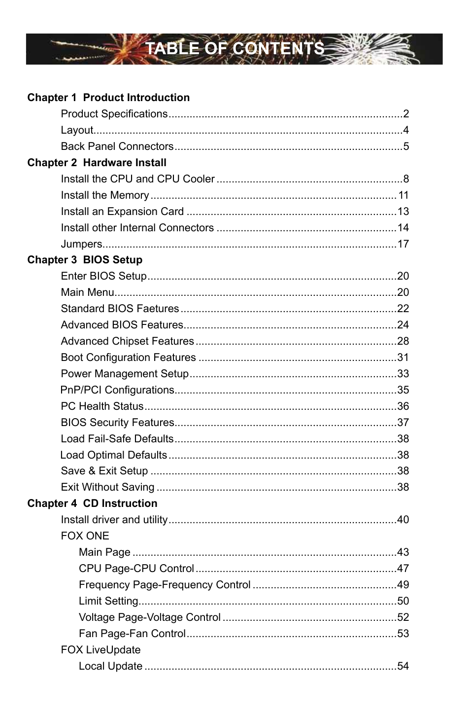 Foxconn Q57M User Manual | Page 6 / 113