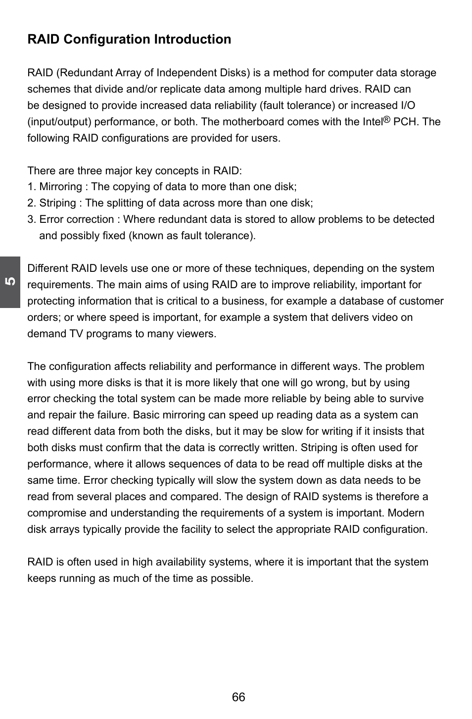 Raid configuration introduction | Foxconn Q57M User Manual | Page 73 / 113
