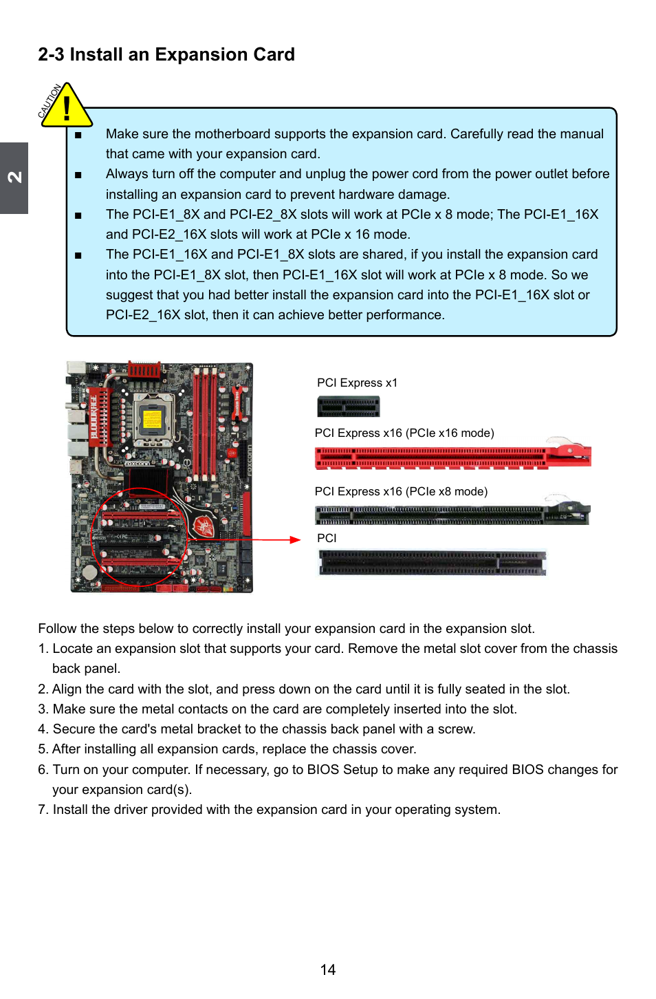 3 install an expansion card | Foxconn Bloodrage User Manual | Page 21 / 127
