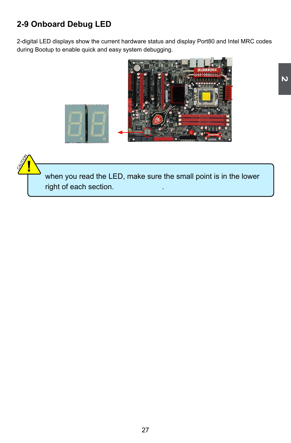 9 onboard debug led | Foxconn Bloodrage User Manual | Page 34 / 127