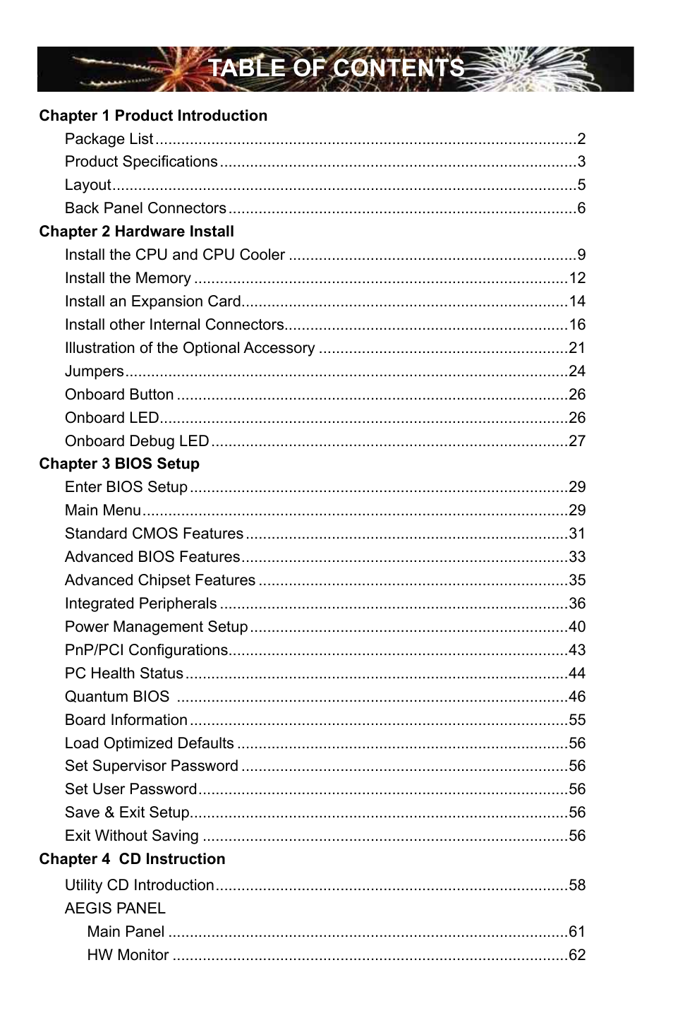 Foxconn Bloodrage User Manual | Page 6 / 127