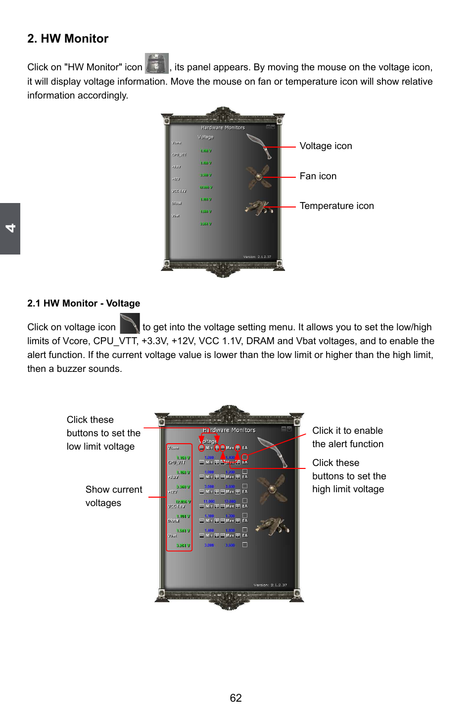 Hw monitor | Foxconn Bloodrage User Manual | Page 69 / 127