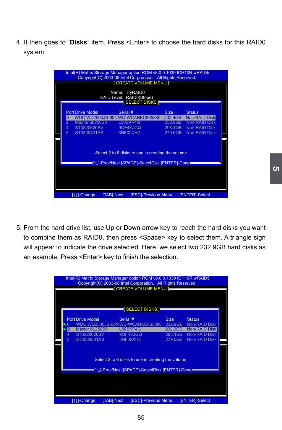 Creating raid 1 | Foxconn Bloodrage User Manual | Page 92 / 127