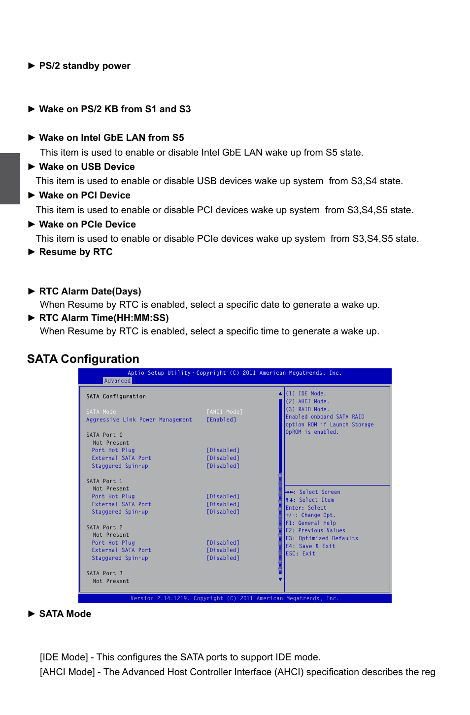 Sata configuration | Foxconn Quantumian1 User Manual | Page 37 / 112