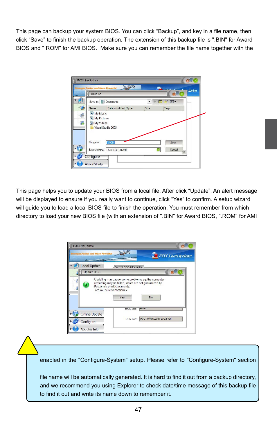 Foxconn Quantumian1 User Manual | Page 54 / 112