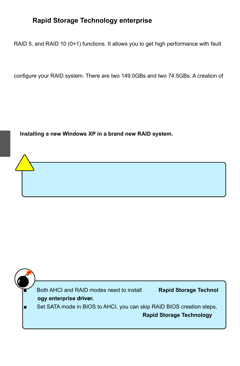 Intel rapid storage technology enterprise, Intel, Rapid storage technology enterprise | Foxconn Quantumian1 User Manual | Page 67 / 112