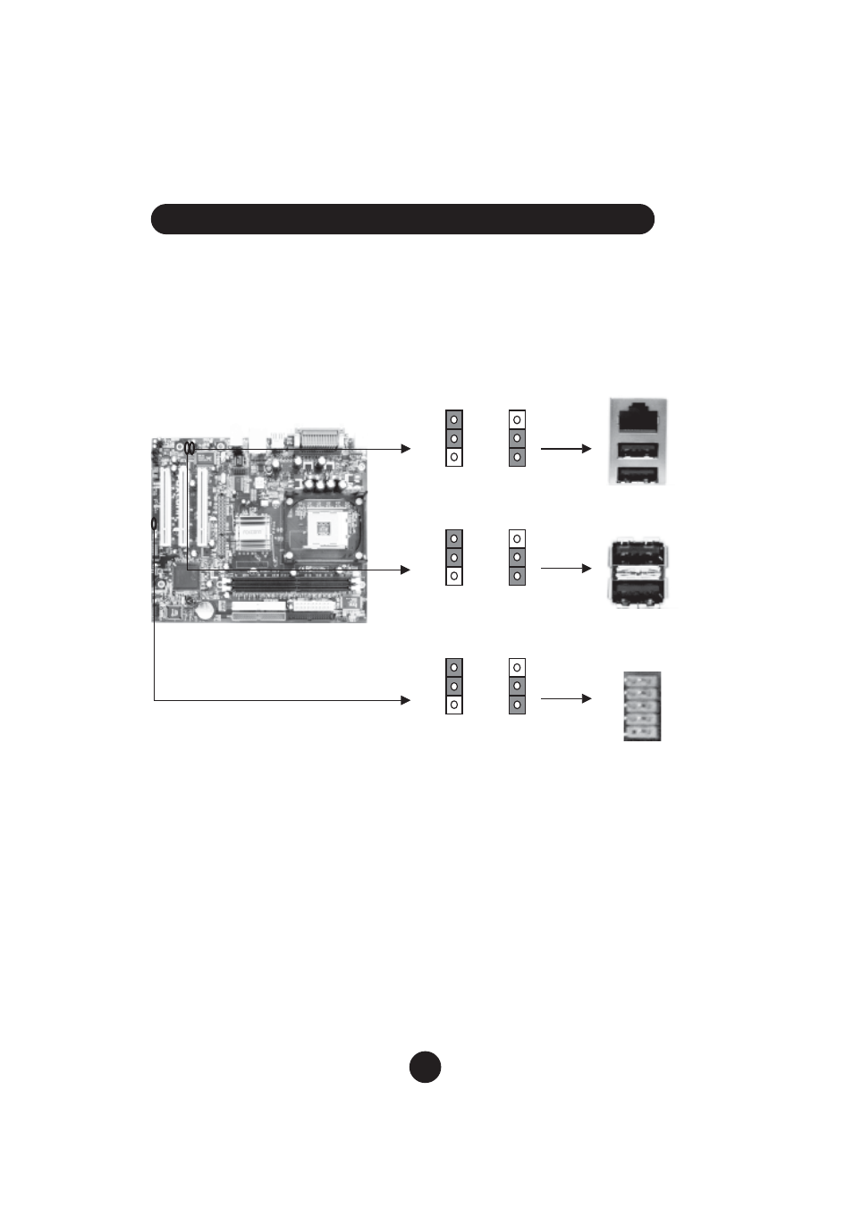 Usb power selection jumper: jp3, jp4, jp5 | Foxconn 845GV4MR-ES User Manual | Page 5 / 10
