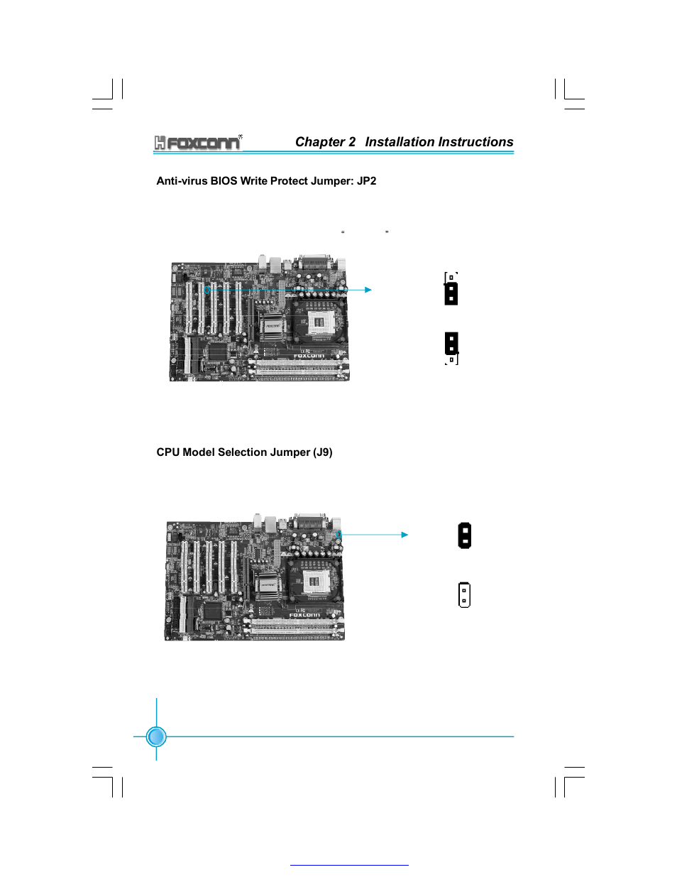 Chapter 2 installation instructions | Foxconn 865A05-G-6ELS User Manual | Page 28 / 88