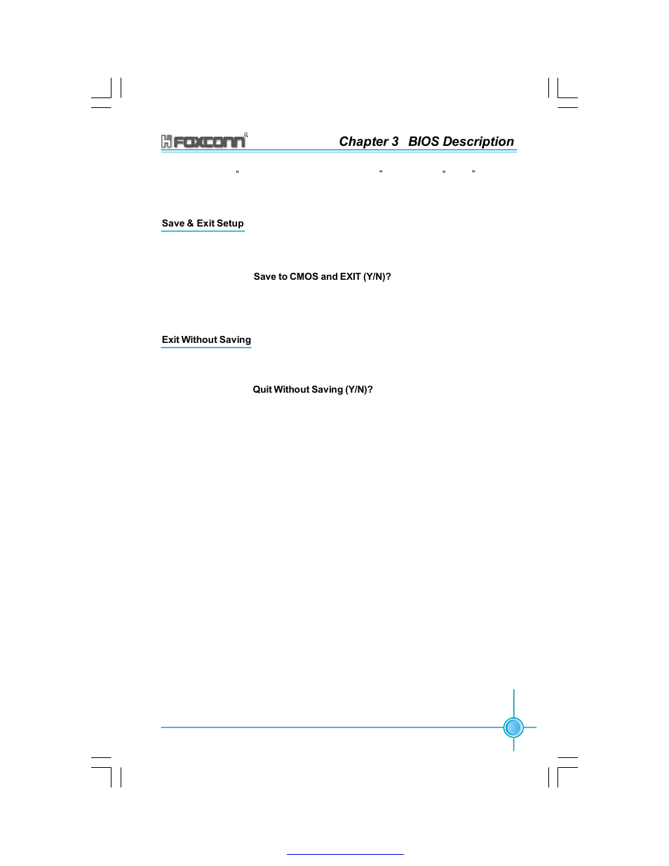 Chapter 3 bios description | Foxconn 865A05-G-6ELS User Manual | Page 53 / 88