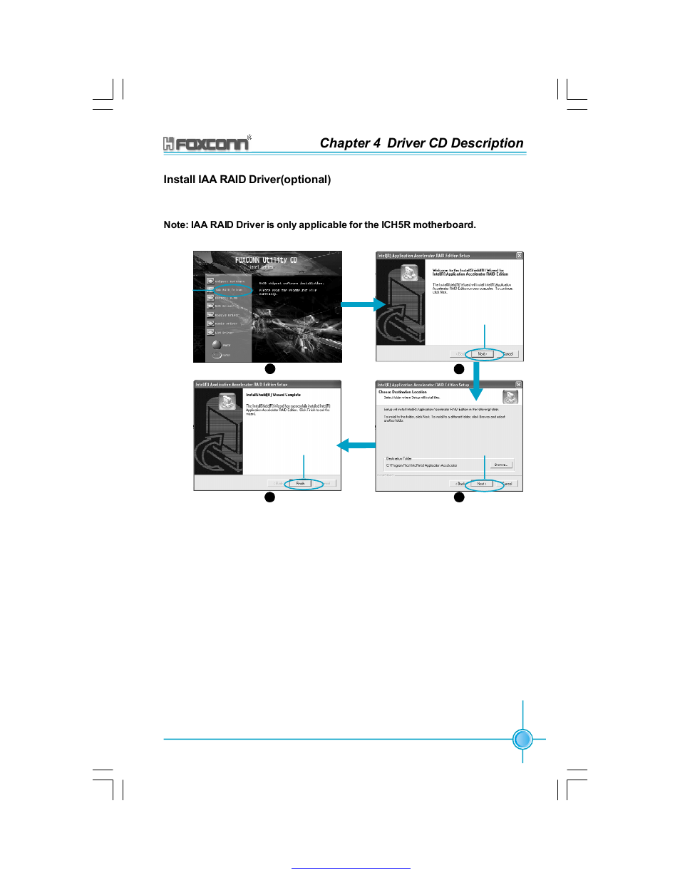 Chapter 4 driver cd description | Foxconn 865A05-G-6ELS User Manual | Page 57 / 88