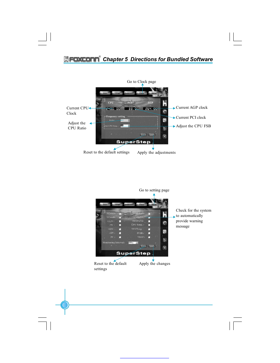 Chapter 5 directions for bundled software | Foxconn 865A05-G-6ELS User Manual | Page 70 / 88