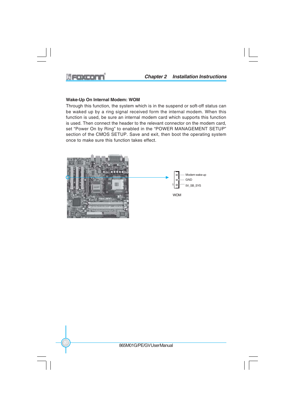 Chapter 2 installation instructions | Foxconn 865M01-G-6ELS User Manual | Page 38 / 111