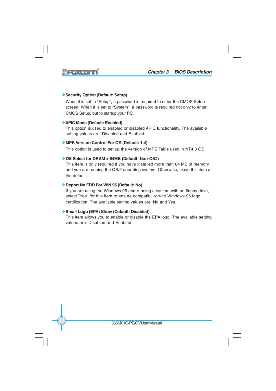 Foxconn 865M01-G-6ELS User Manual | Page 58 / 111