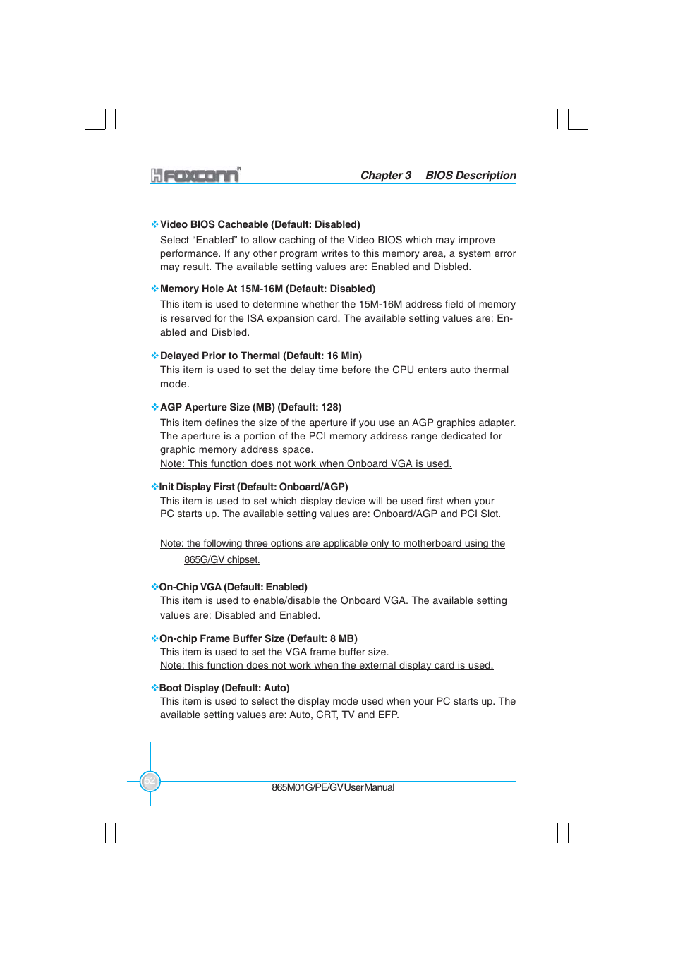 Foxconn 865M01-G-6ELS User Manual | Page 60 / 111