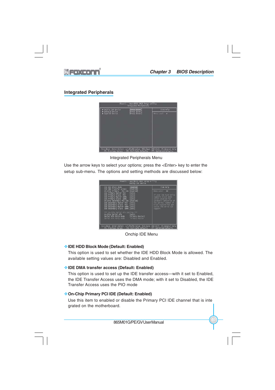 Foxconn 865M01-G-6ELS User Manual | Page 61 / 111