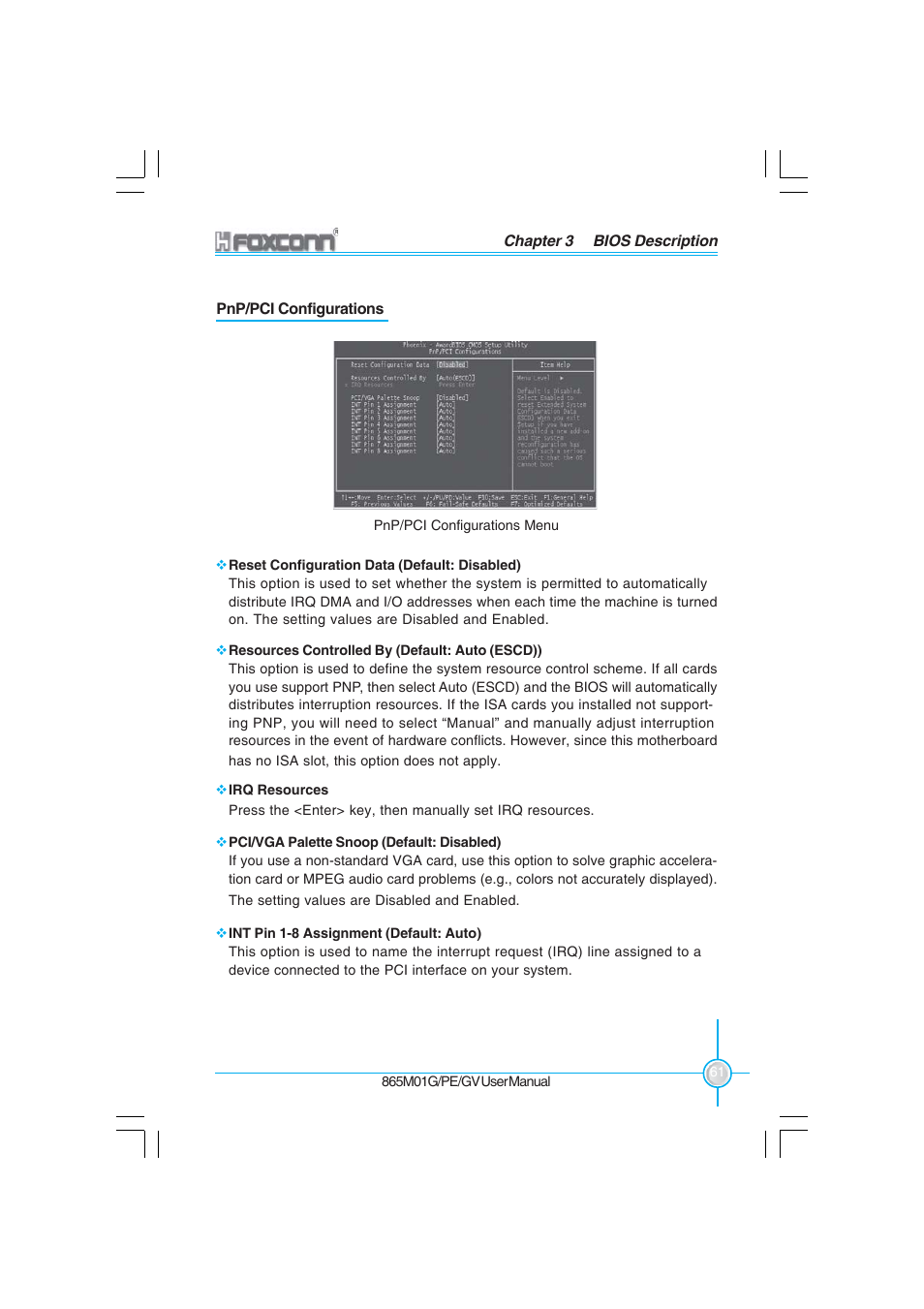 Foxconn 865M01-G-6ELS User Manual | Page 69 / 111