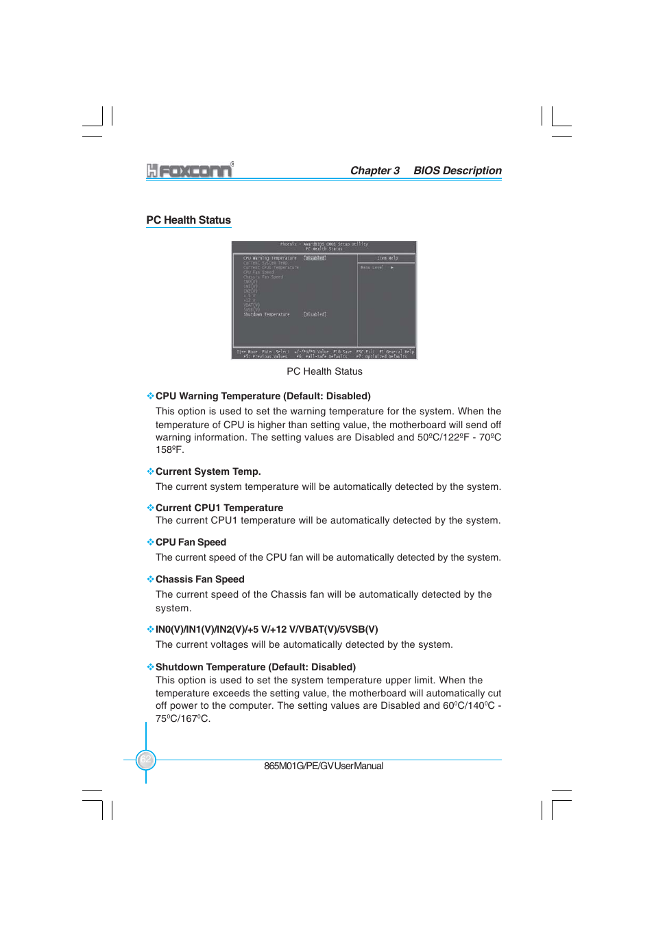 Foxconn 865M01-G-6ELS User Manual | Page 70 / 111