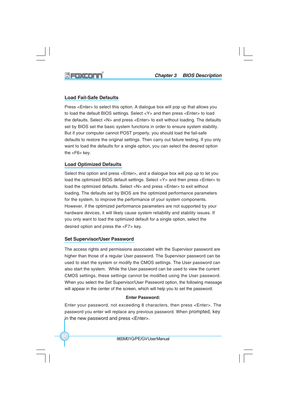 Foxconn 865M01-G-6ELS User Manual | Page 72 / 111