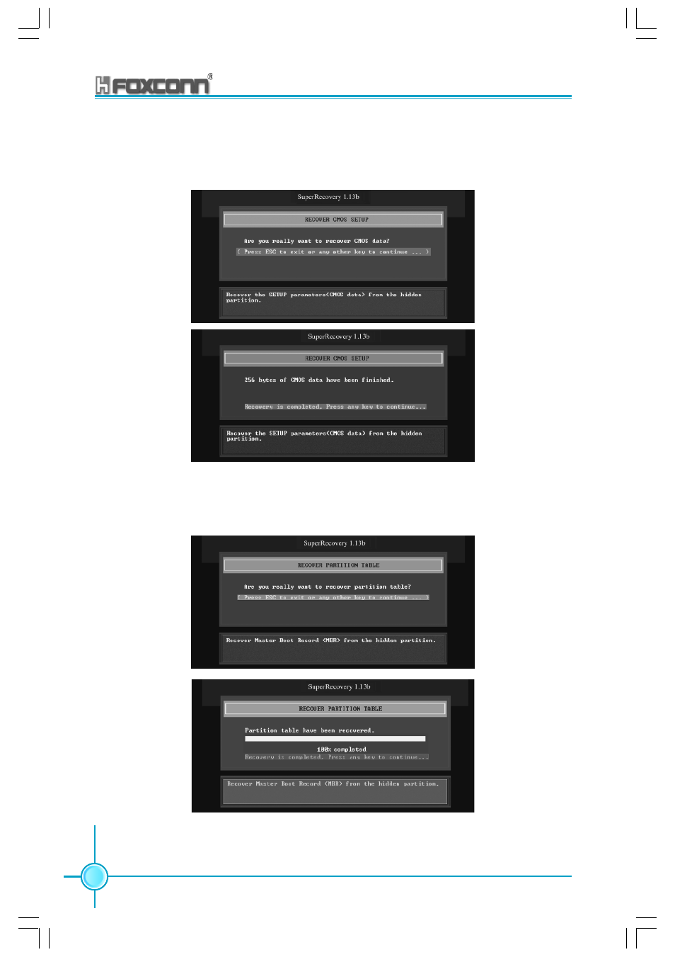 Foxconn 865M06-G-6EKS User Manual | Page 110 / 119