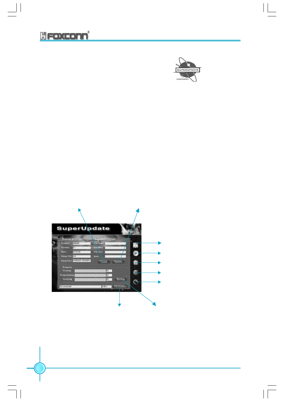 Superupdate, Superupdate features, Using superupdate | Foxconn 865M06-G-6EKS User Manual | Page 94 / 119