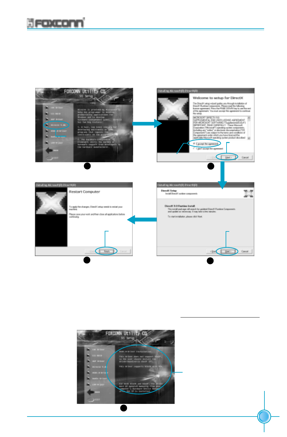 Chapter 4 driver cd introduction | Foxconn 655A01-FX-6LRS User Manual | Page 73 / 106