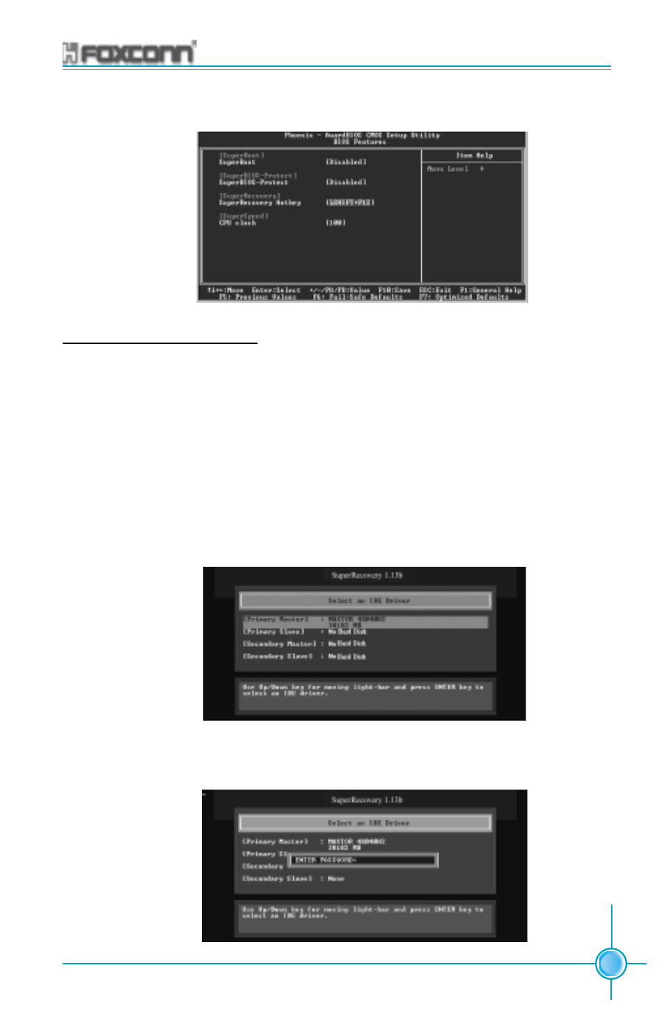 Hard disk selection | Foxconn 655A01-FX-6LRS User Manual | Page 99 / 106