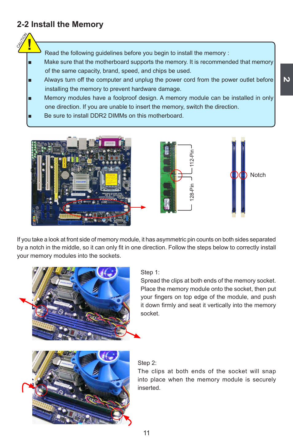Foxconn M7VMX Series User Manual | Page 18 / 107