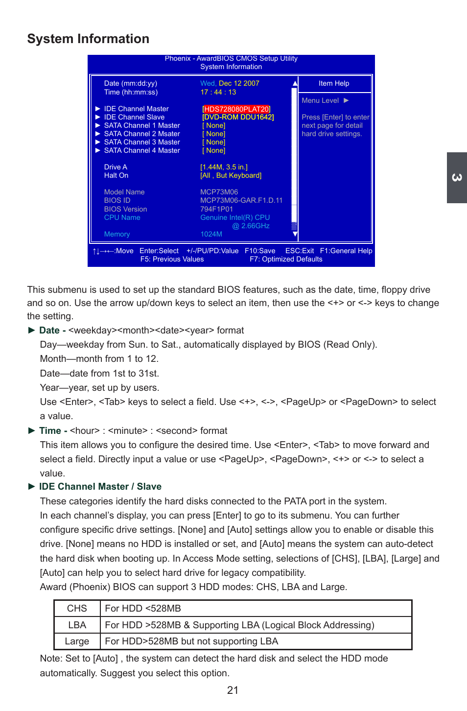 System information | Foxconn M7VMX Series User Manual | Page 28 / 107