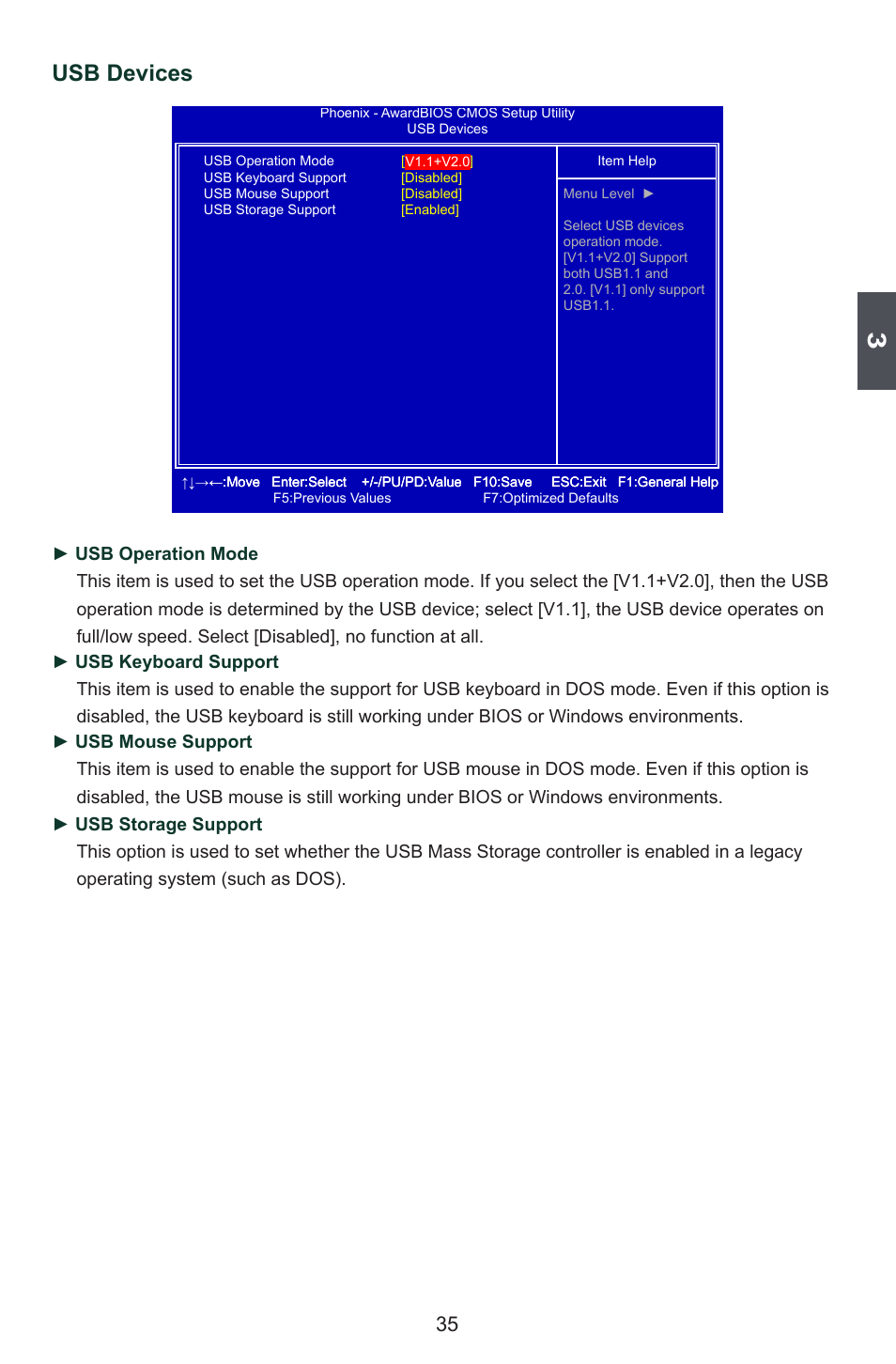 Usb devices | Foxconn M7VMX Series User Manual | Page 42 / 107