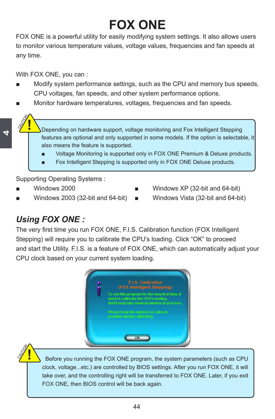 Fox one, Using fox one | Foxconn M7VMX Series User Manual | Page 51 / 107