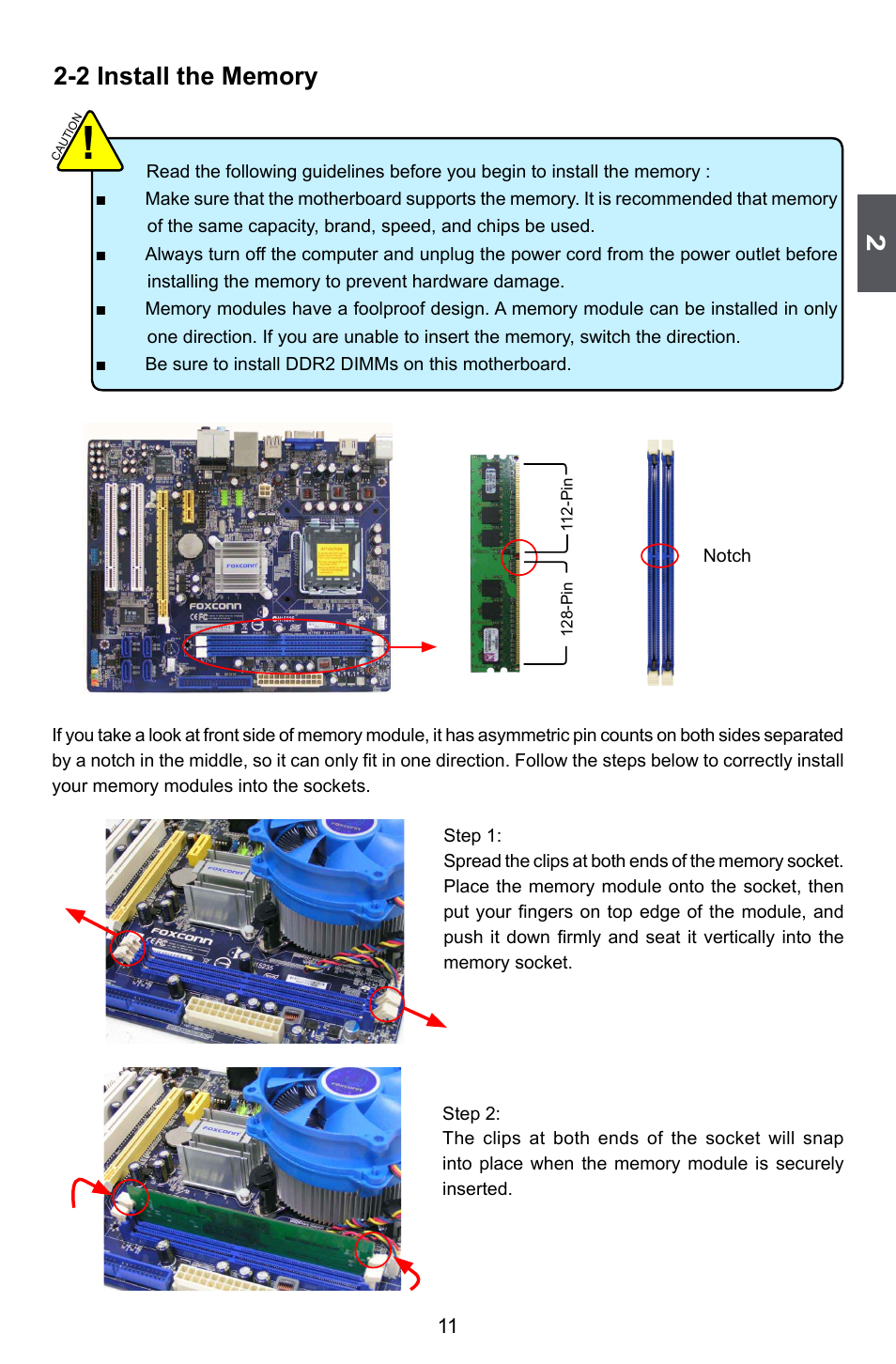 Foxconn M7PMX Series User Manual | Page 18 / 108