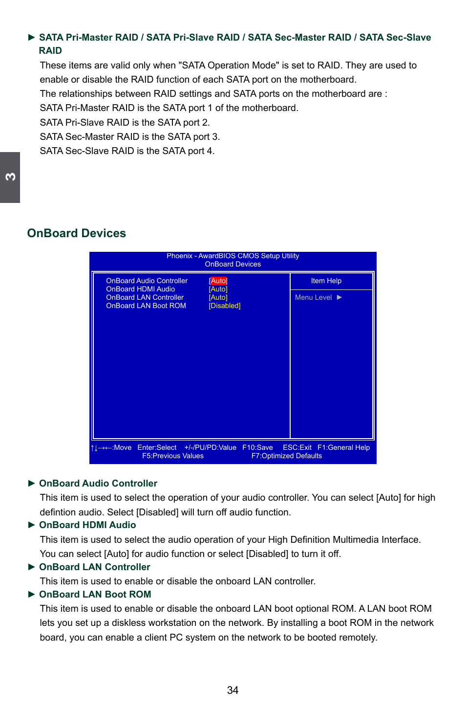 Onboard devices | Foxconn M7PMX Series User Manual | Page 41 / 108