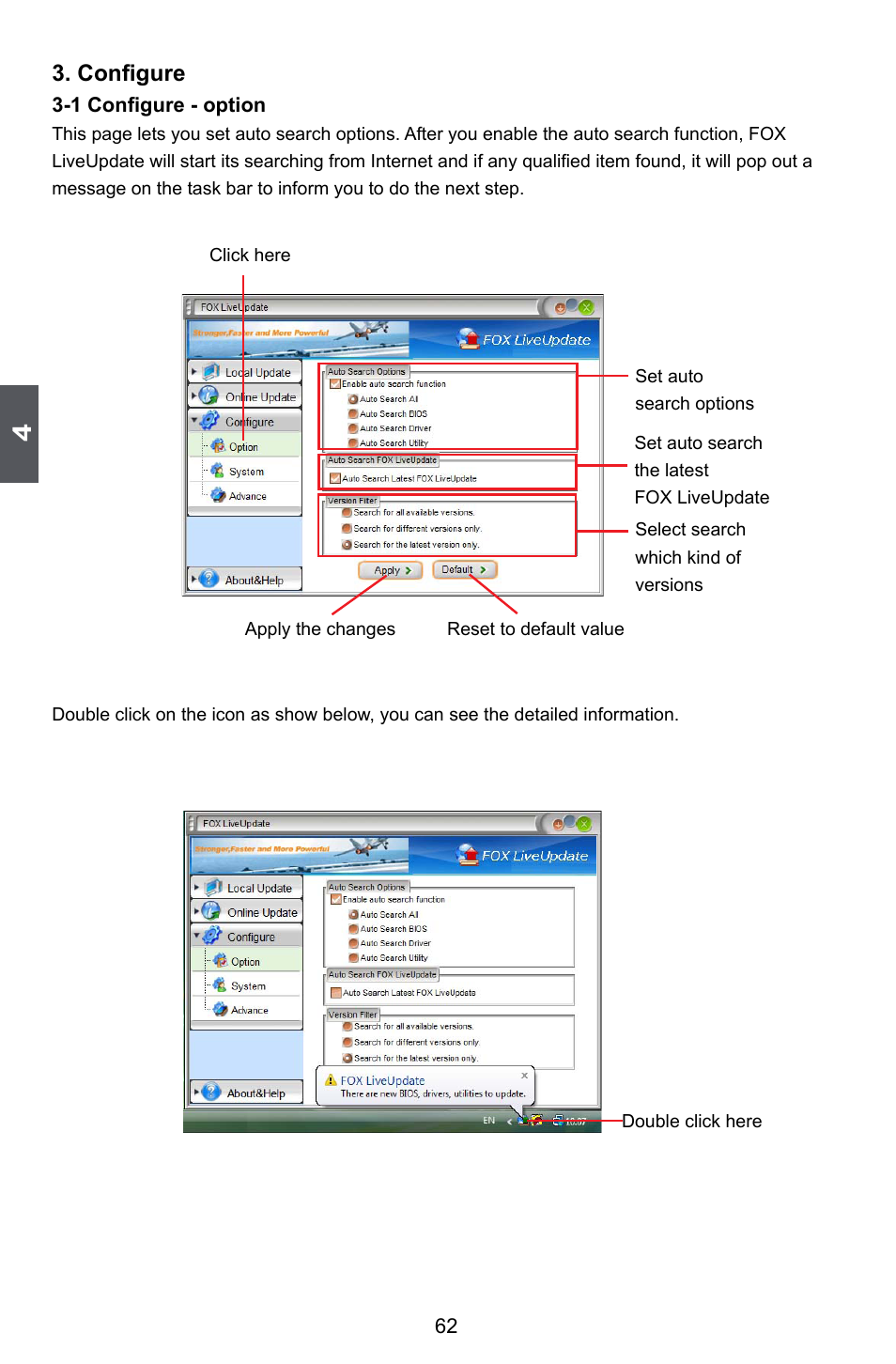 Configure | Foxconn M7PMX Series User Manual | Page 69 / 108