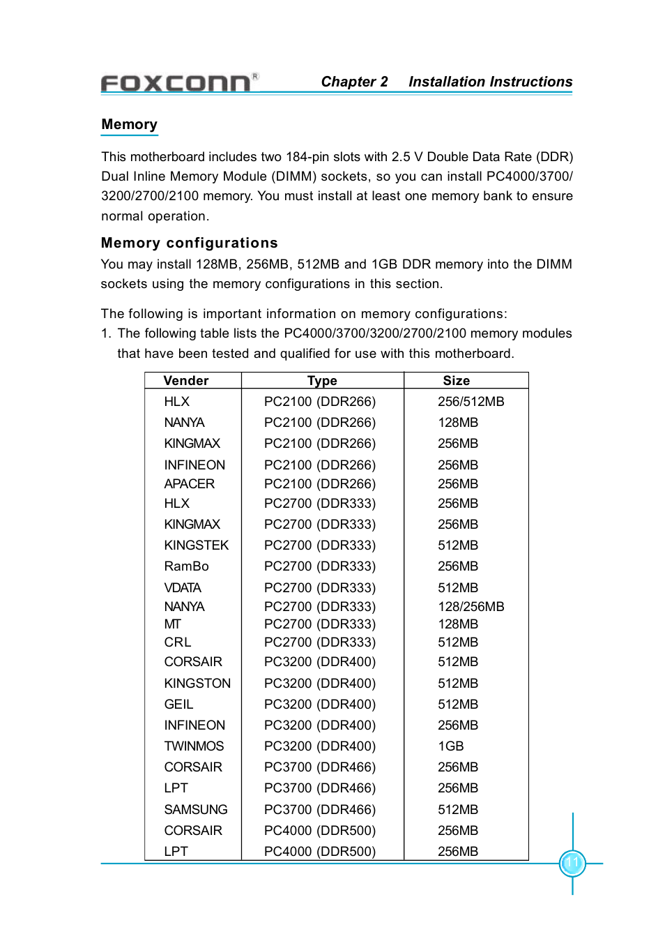 Foxconn 865G7AF-8EKS User Manual | Page 17 / 51